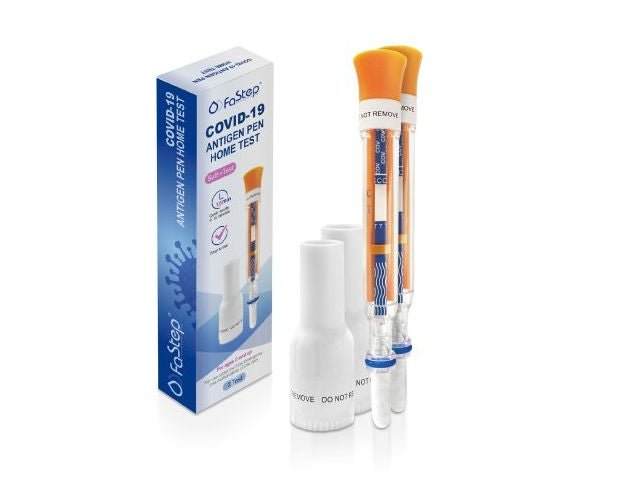 FaStep Respiratory Test Kit Covid-19 Antigen Pen Home Test 2 Tests