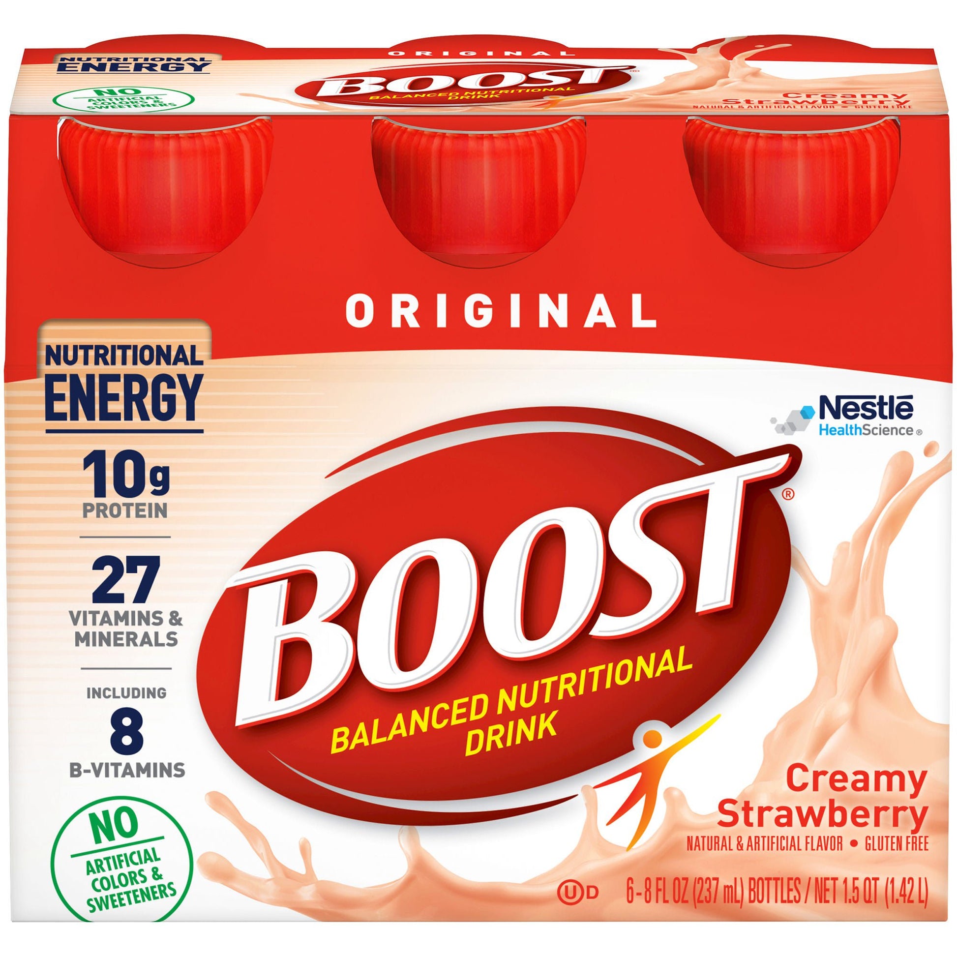Boost® Original Strawberry Balanced Nutritional Drink, Bottle