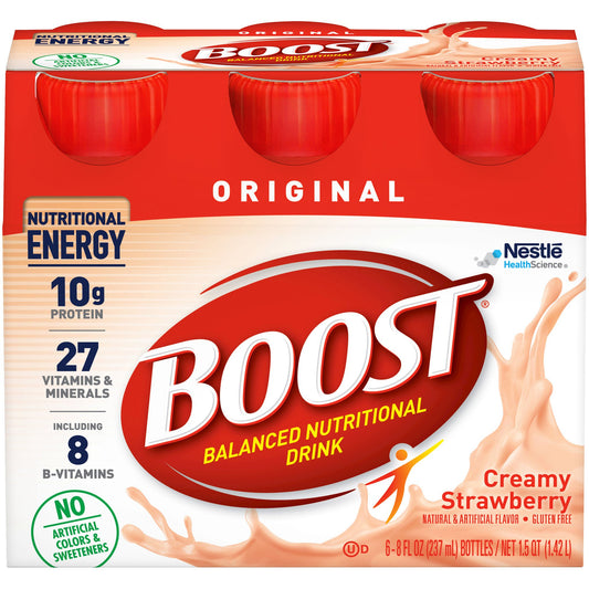 Boost® Original Strawberry Balanced Nutritional Drink, Bottle