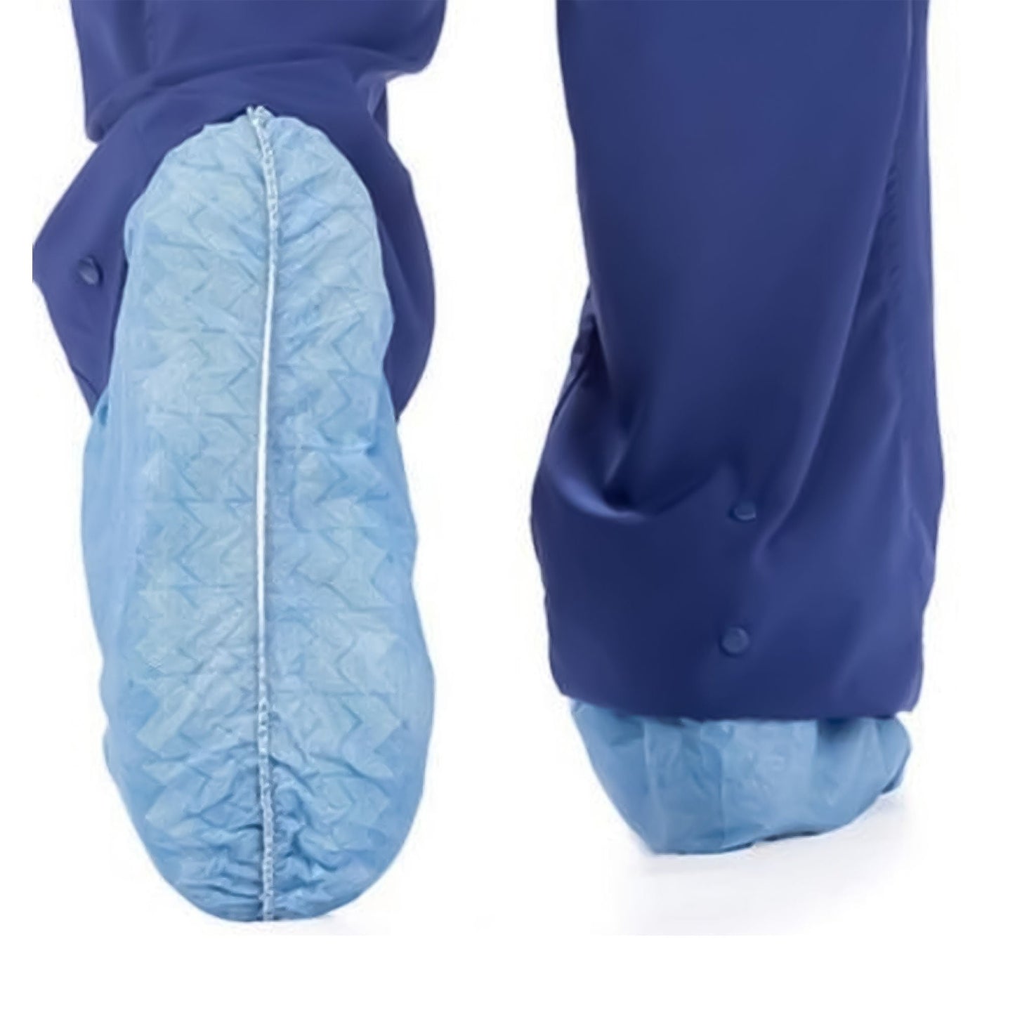Dura-Fit Shoe Cover X-Large Shoe High Nonskid Sole Blue