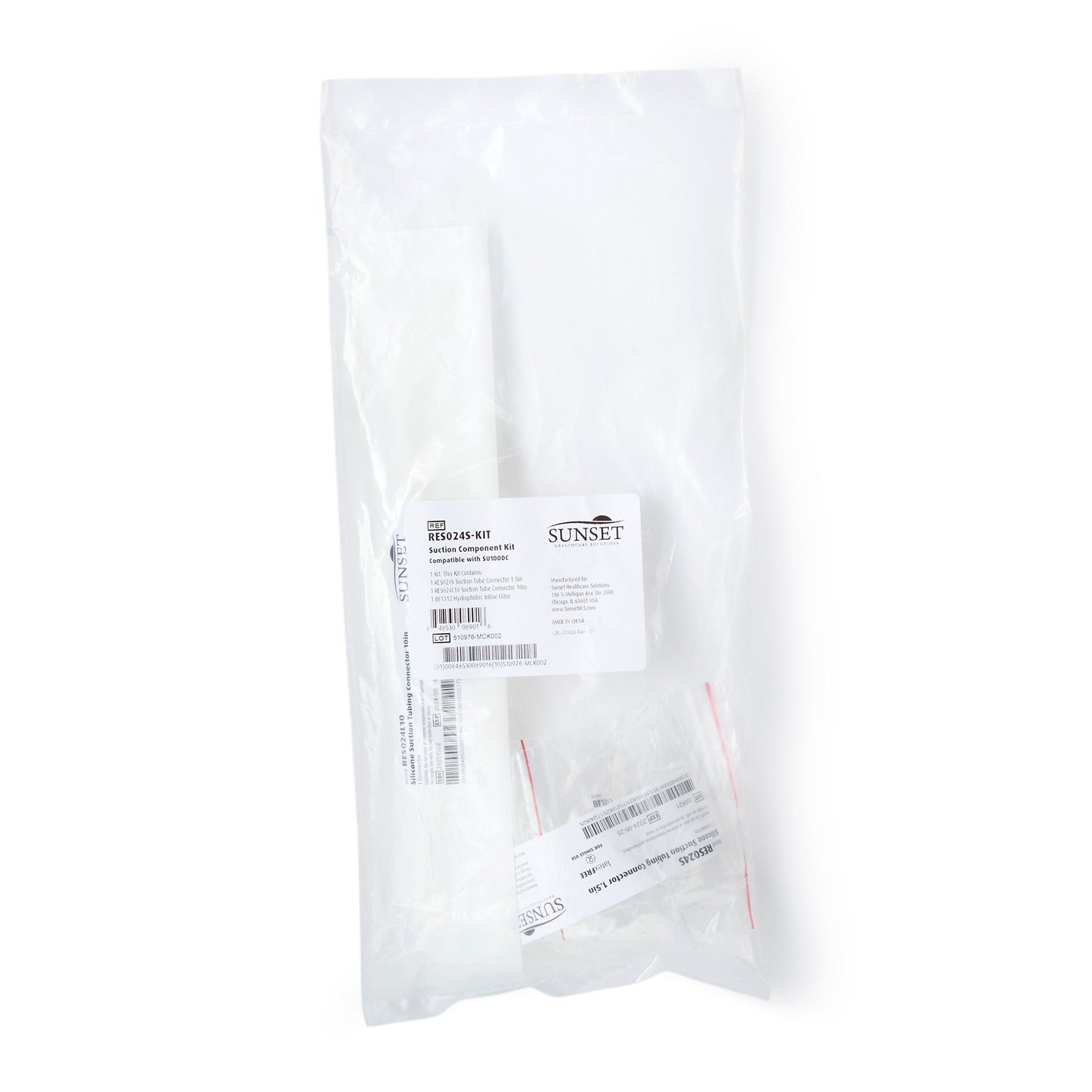 Sunset Healthcare Solutions Suction Filter Component Kit