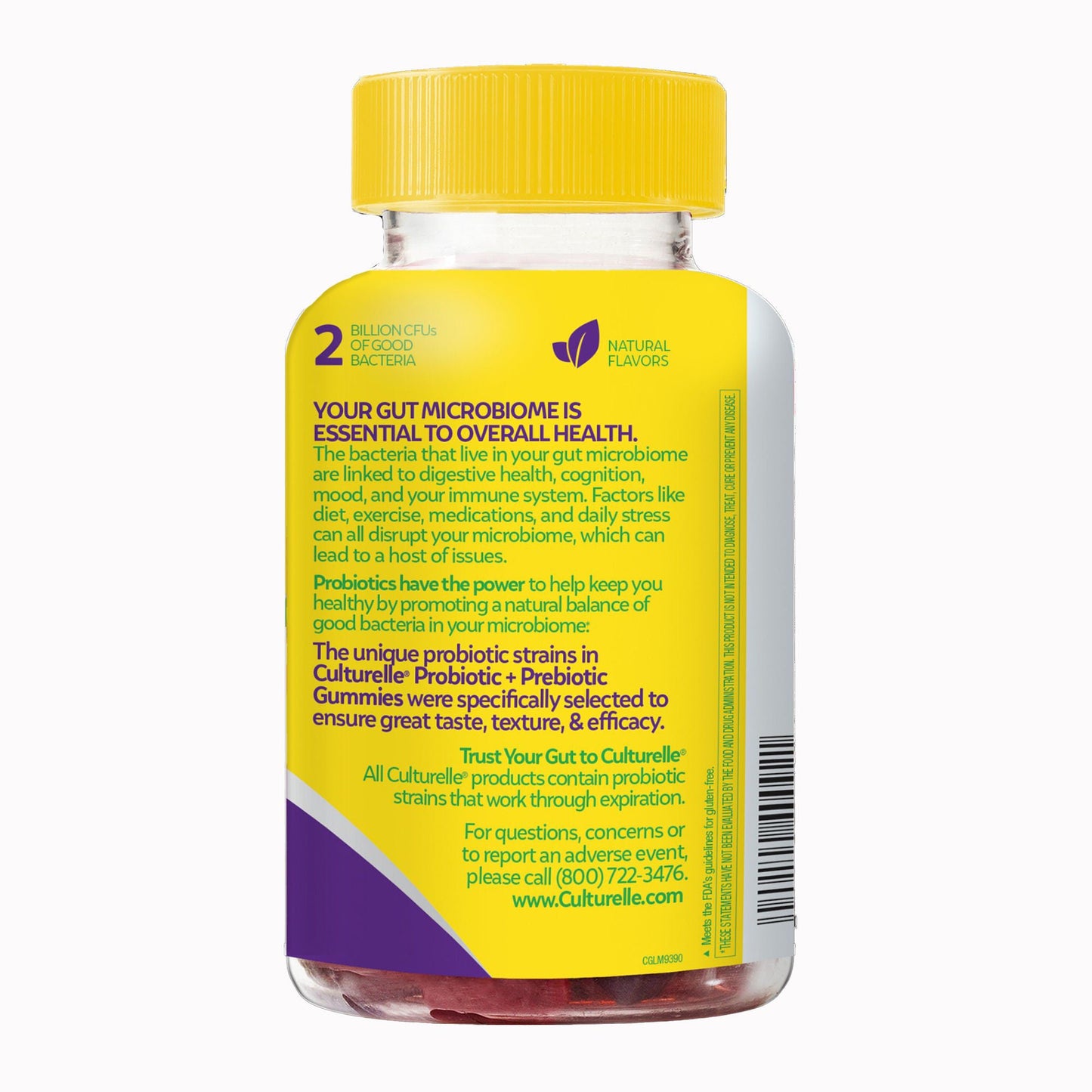 Culturelle® Probiotic + Prebiotic Gummies