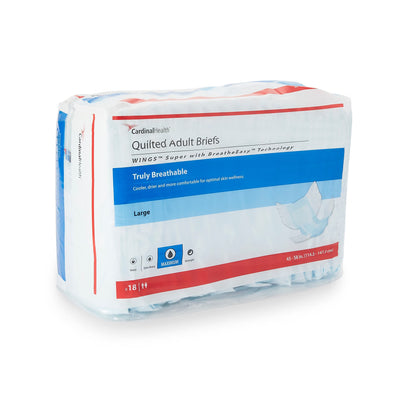Wings™ Super Quilted Maximum Absorbency Incontinence Brief