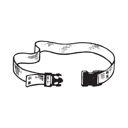 SkiL-Care™ PathoShield Gait Belt, Stars & Stripes, 60 Inch