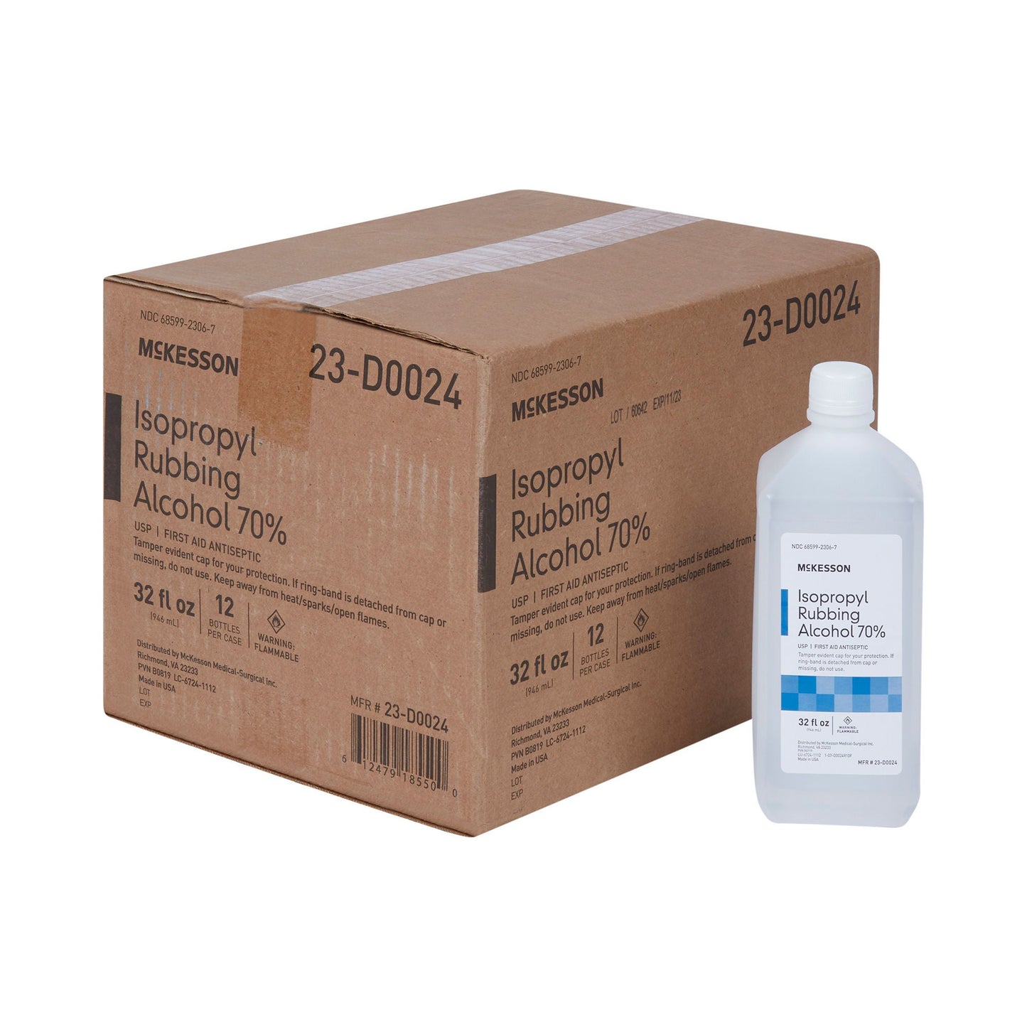 McKesson Isopropyl Alcohol Antiseptic