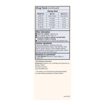 Foster & Thrive™ Children's Ibuprofen Oral Suspension Grape