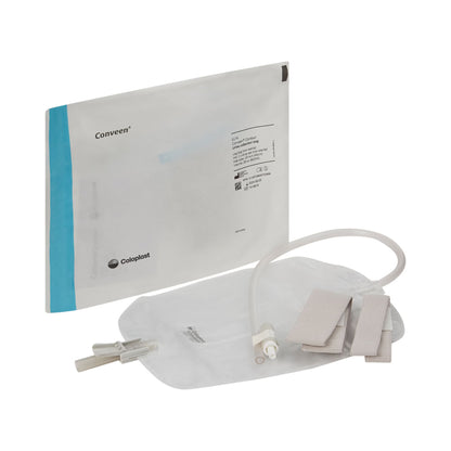 Conveen® Contour Urinary Leg Bag, Anti-Reflux Valve, Polyethylene/Flocked