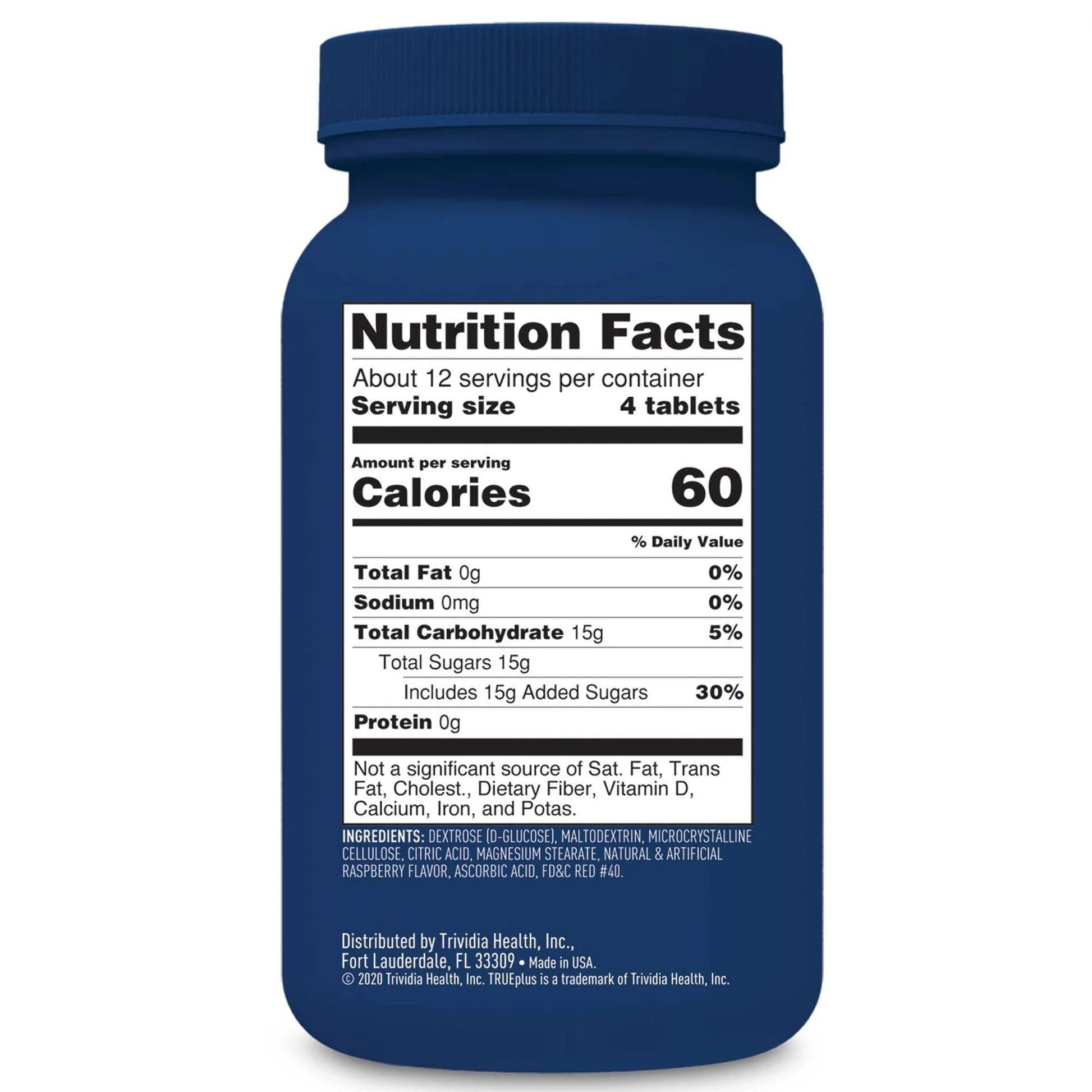 TRUEplus™ Raspberry Glucose Supplement