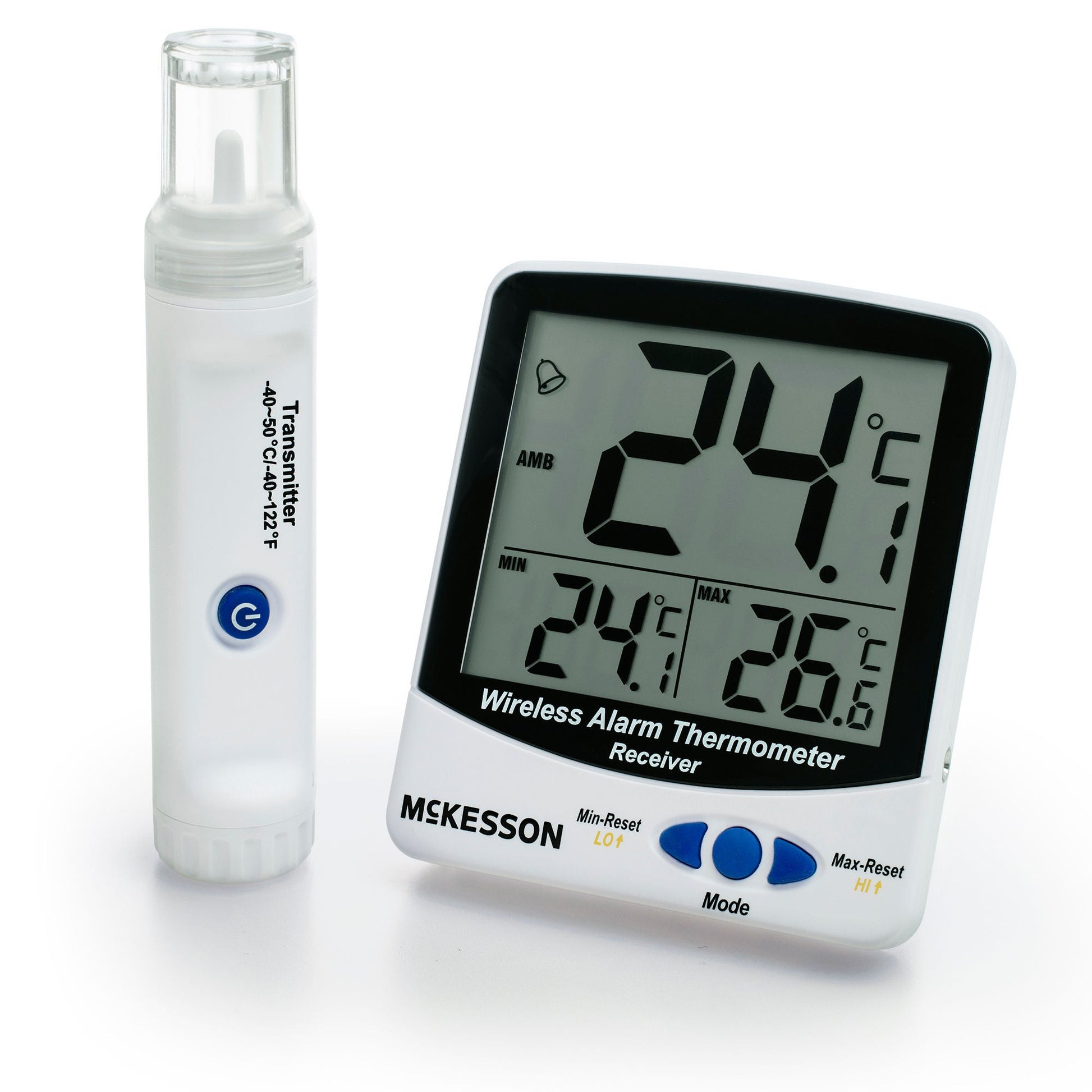McKesson Digital Refrigerator / Freezer Thermometer with Alarm