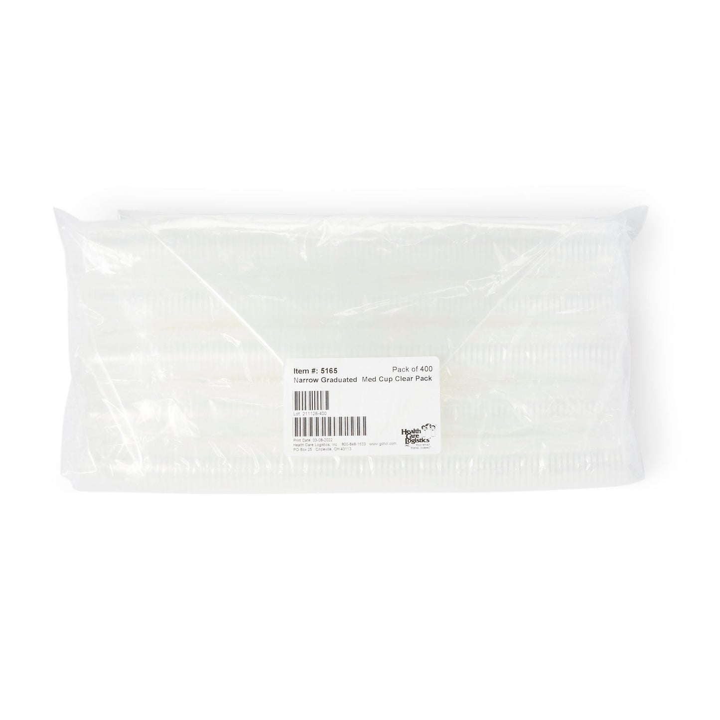 Narrow Graduated Medicine Cup