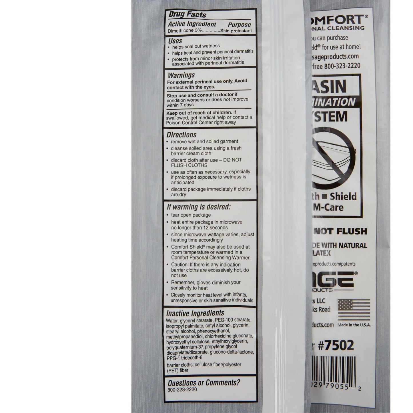 Comfort Shield® Incontinent Care Wipe