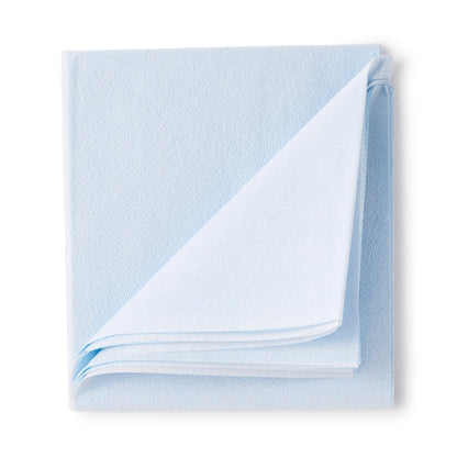 McKesson Blue Flat Stretcher Sheet