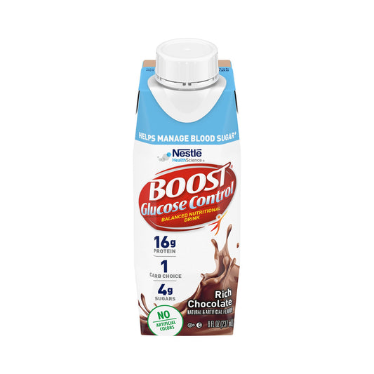 Boost® Glucose Control Chocolate Balanced Nutritional Drink, carton