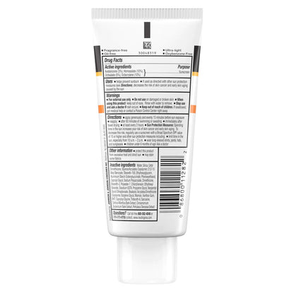 Neutrogena® Clear Face Oil-Free Sunscreen, SPF 50