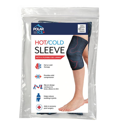Polar Ice® Hot / Cold Sleeve with Flexible Gel Lining, Small/Medium