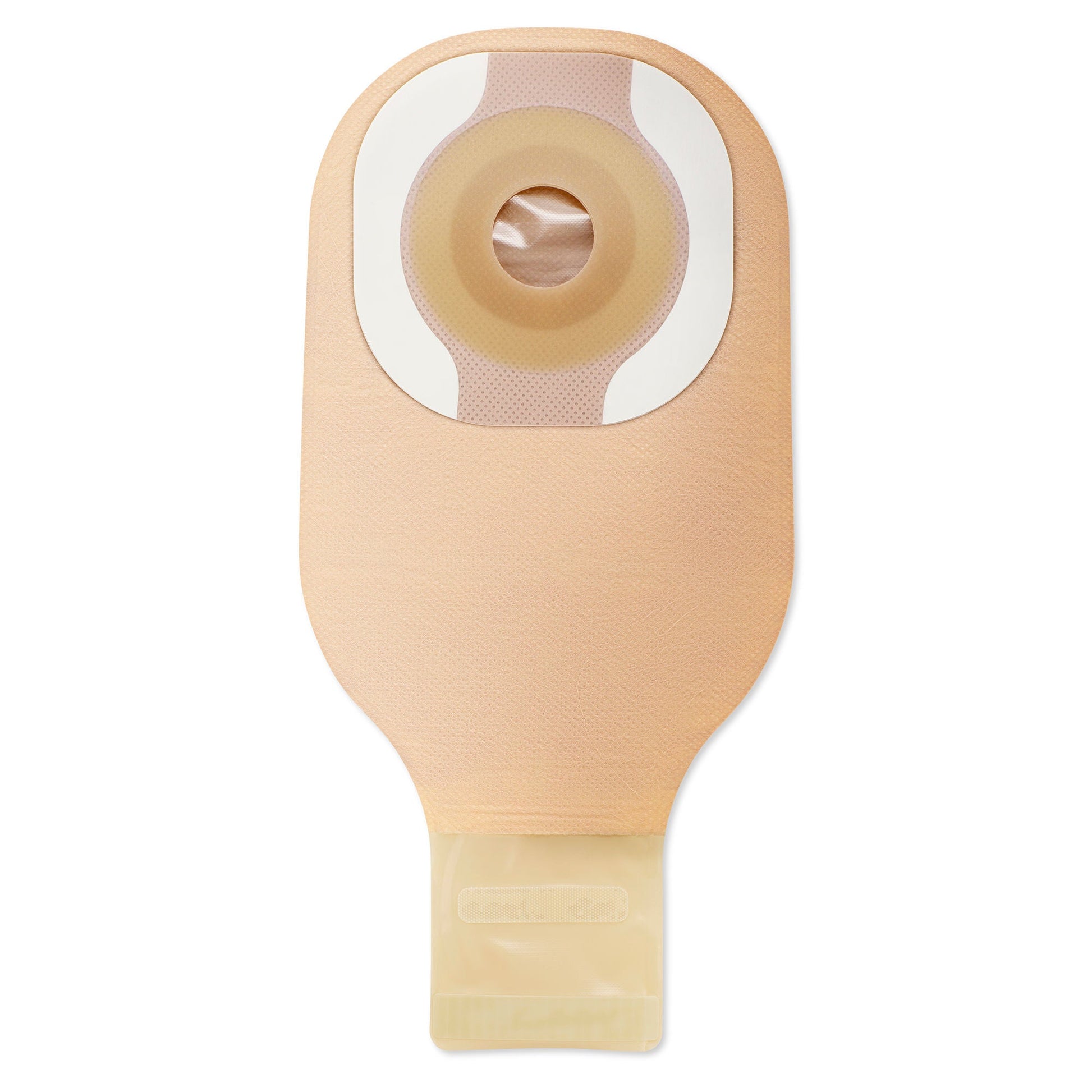 Premier Ostomy Pouch One-Piece System Length Convex, Pre-Cut 1 Inch Stoma Drainable