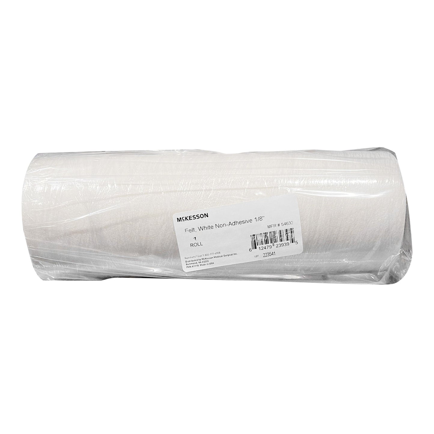 McKesson White Orthopedic Felt Roll