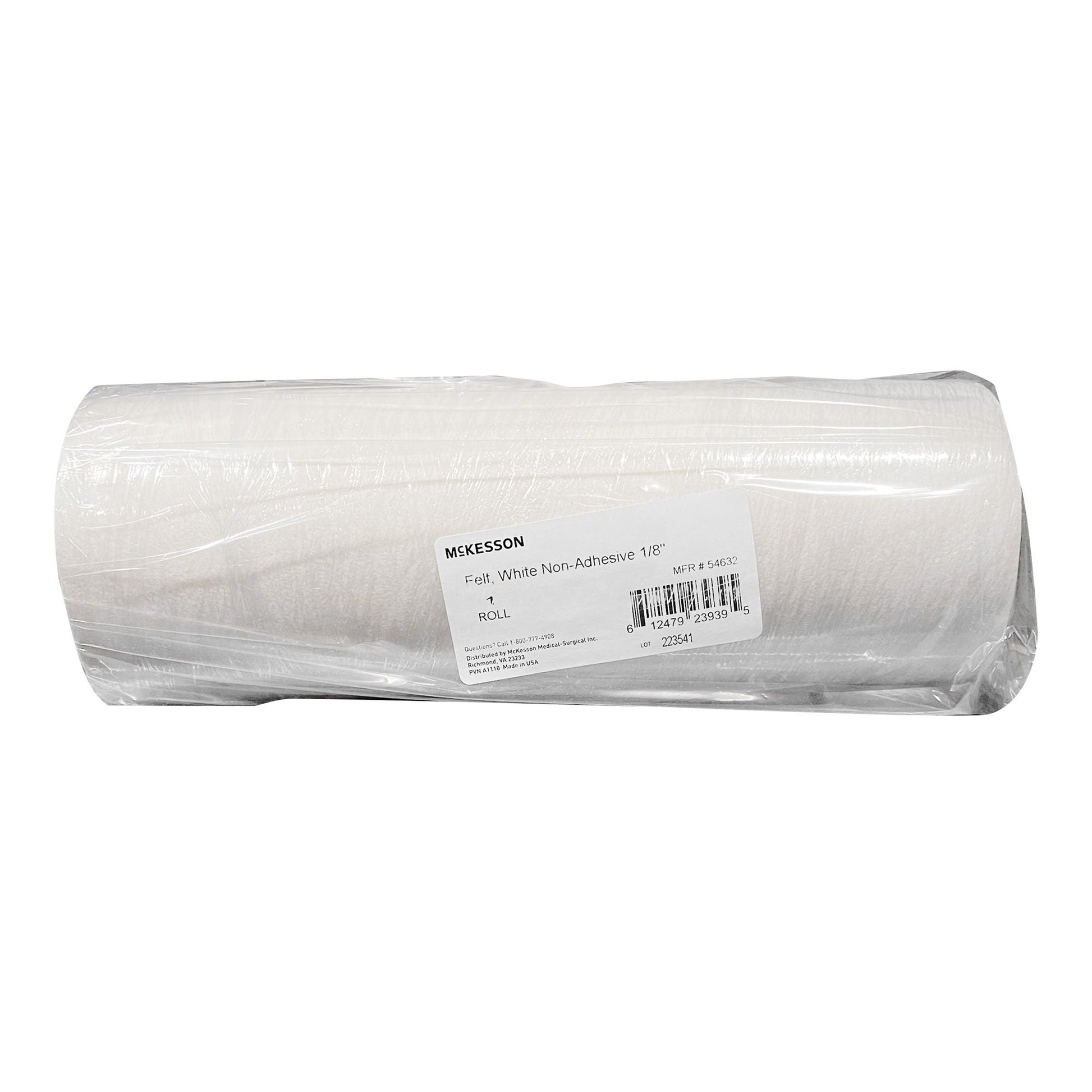 McKesson White Orthopedic Felt Roll