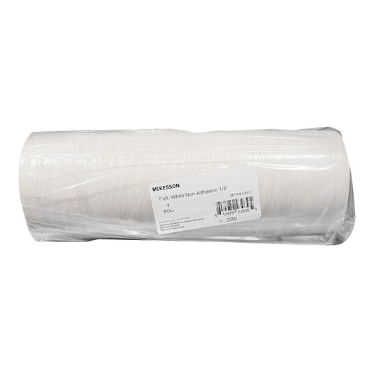 McKesson White Orthopedic Felt Roll