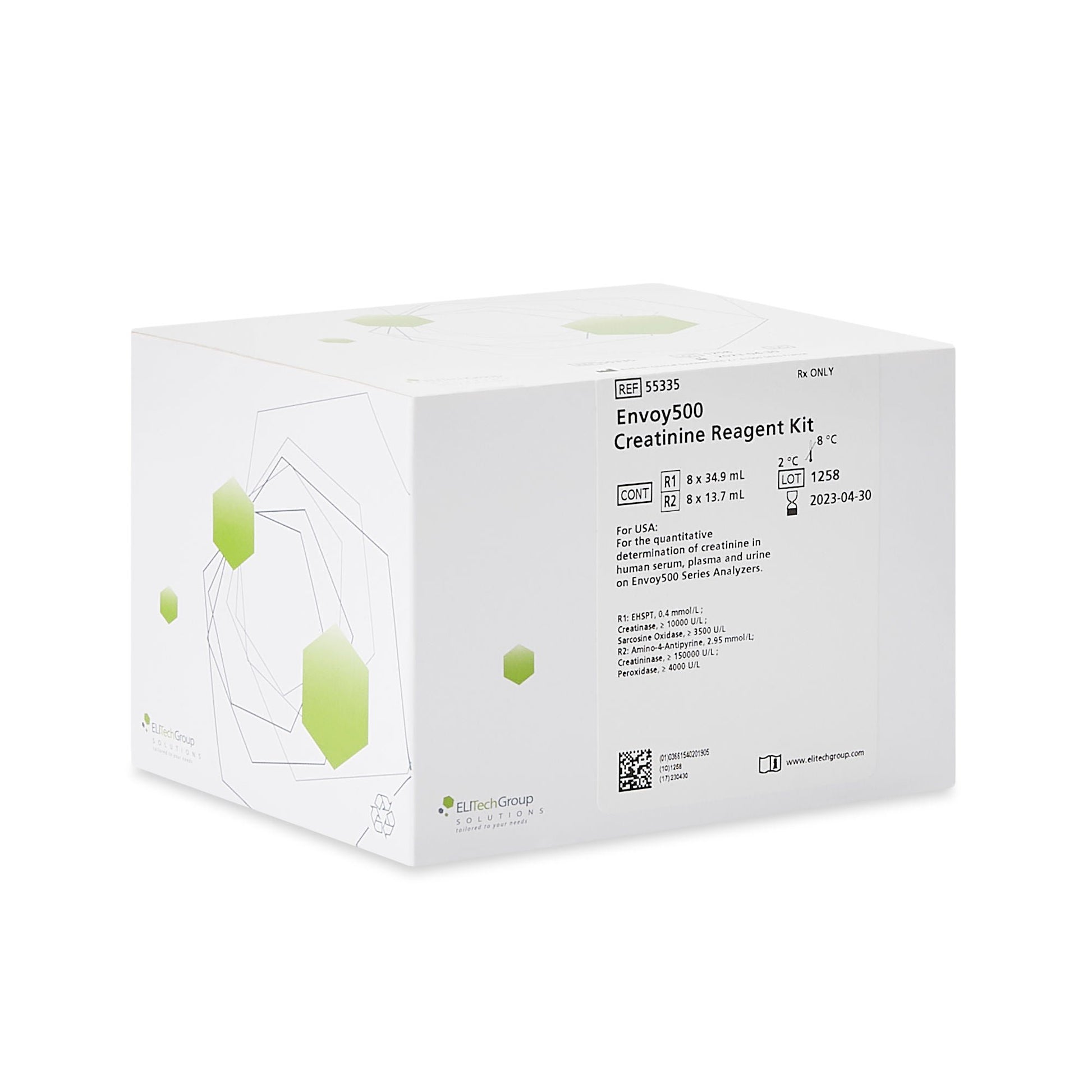 Envoy 500 General Chemistry Reagent Creatinine For Envoy 500 Chemistry Systems 784 Tests
