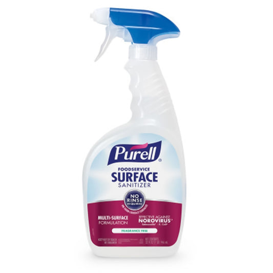 Purell Foodservice Surface Disinfectant / Sanitizer Alcohol Based Trigger Spray Liquid Bottle Alcohol Scent