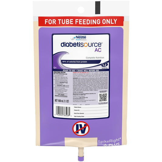 Diabetisource® AC Tube Feeding Formula, Bag