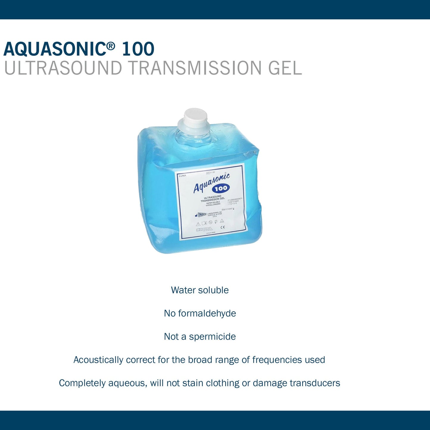 Aquasonic® 100 Transmission Ultrasound Gel