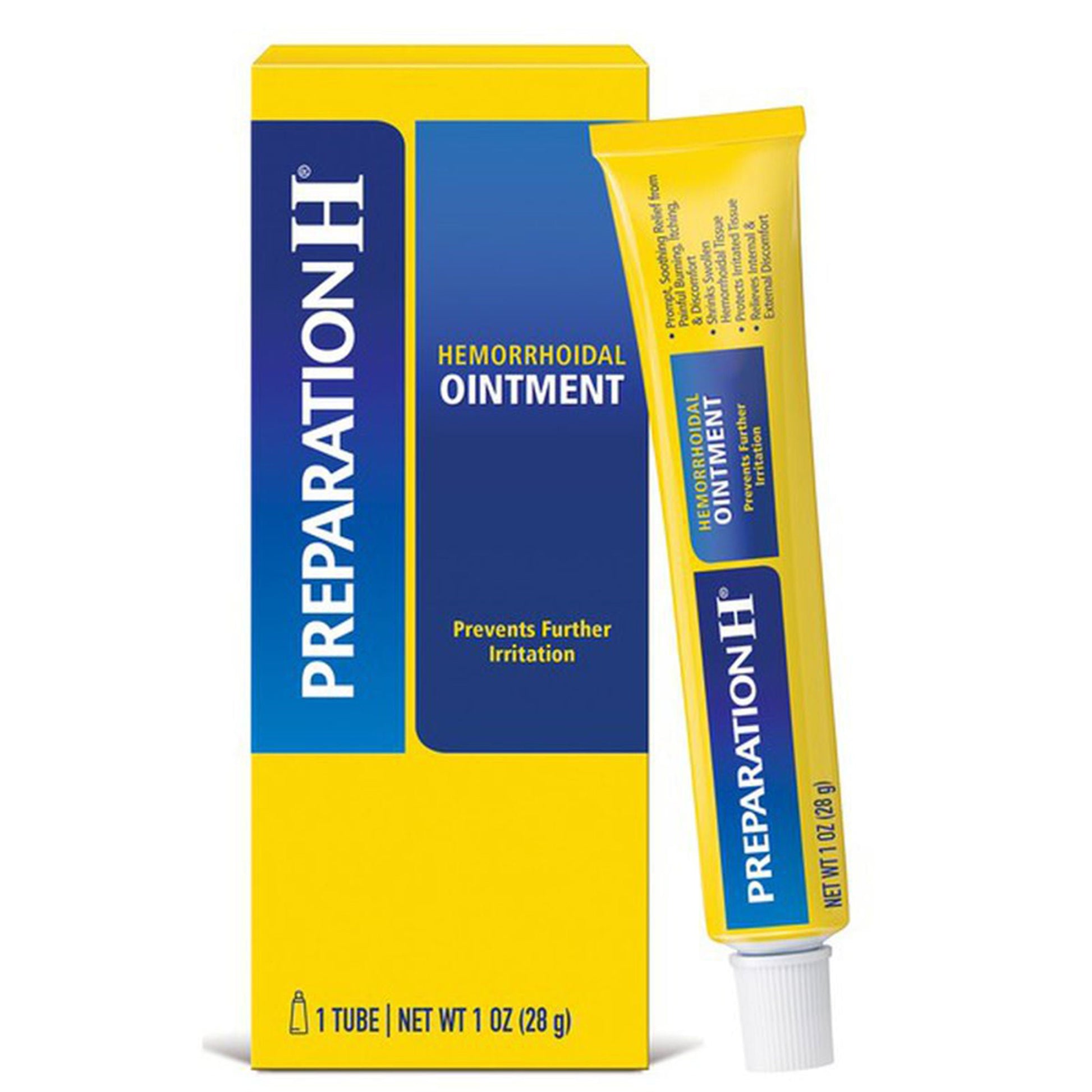 Preparation H Hemorrhoidal Ointment, tube