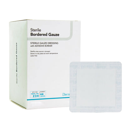 DermaRite® Sterile Gauze Adhesive Dressing