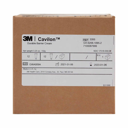 3M™ Cavilon™ Barrier Cream, Unscented, Hypoallergenic, Tube