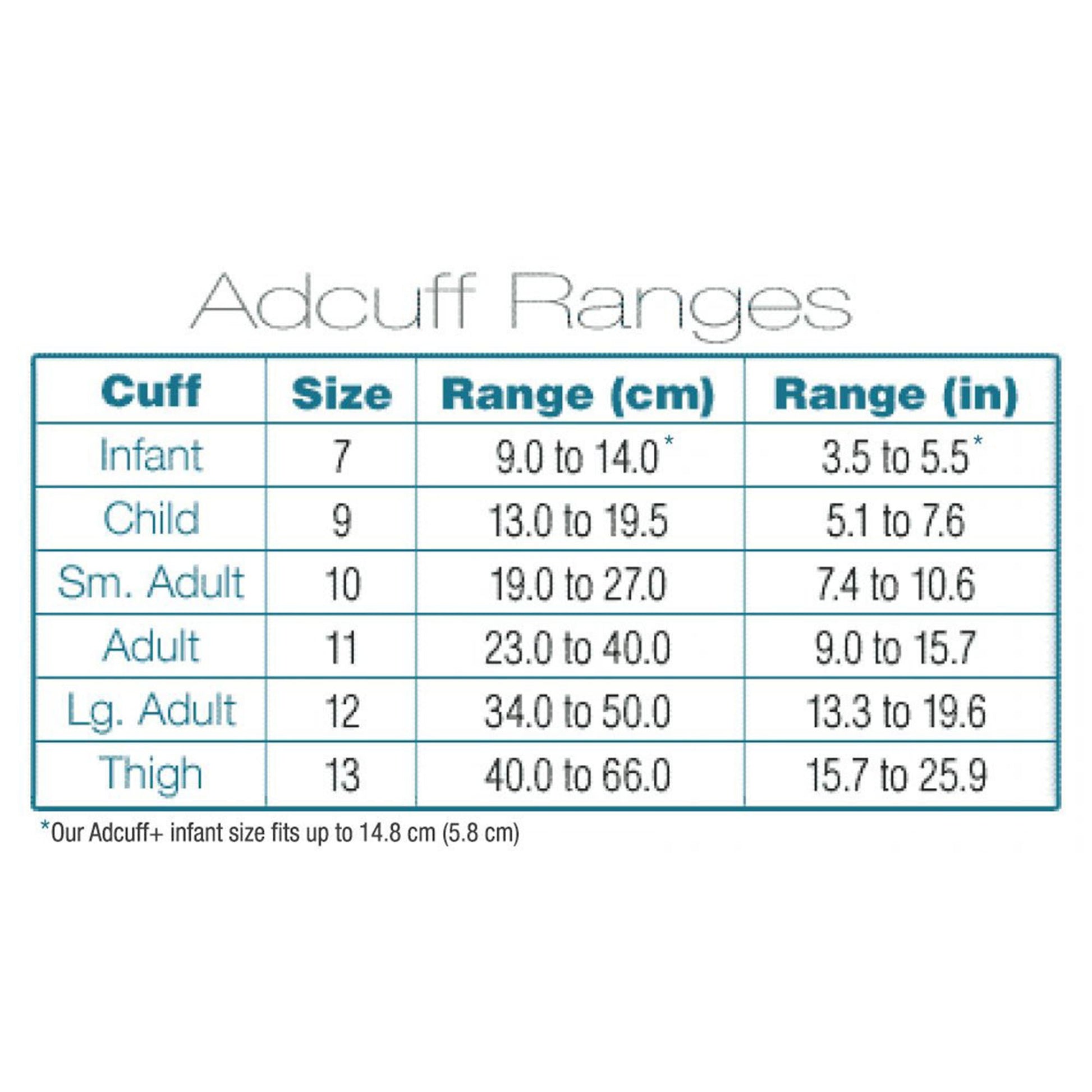 Adcuff™ Cuff, One-Tube Bladder for use with Blood Pressure Monitor