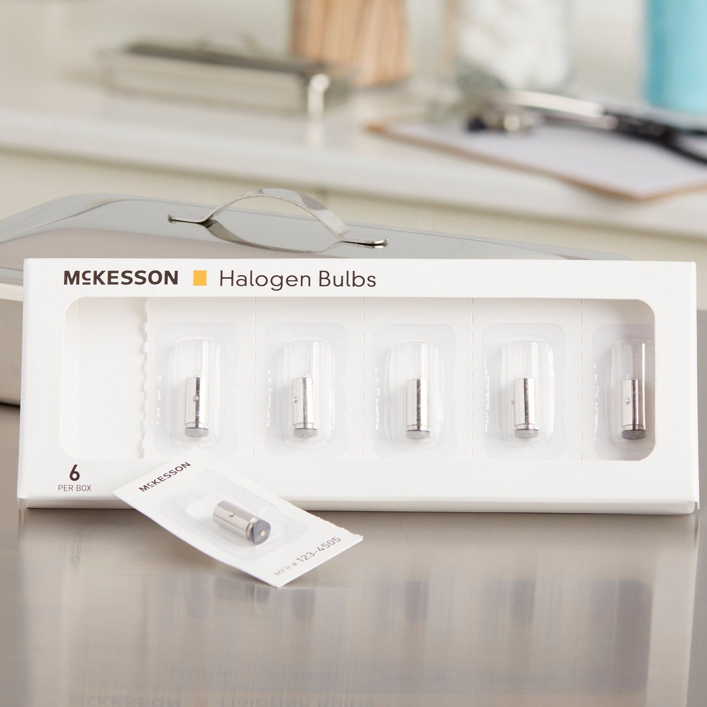 McKesson Halogen Lamp, Replacement Bulb for use with Ophthalmoscope
