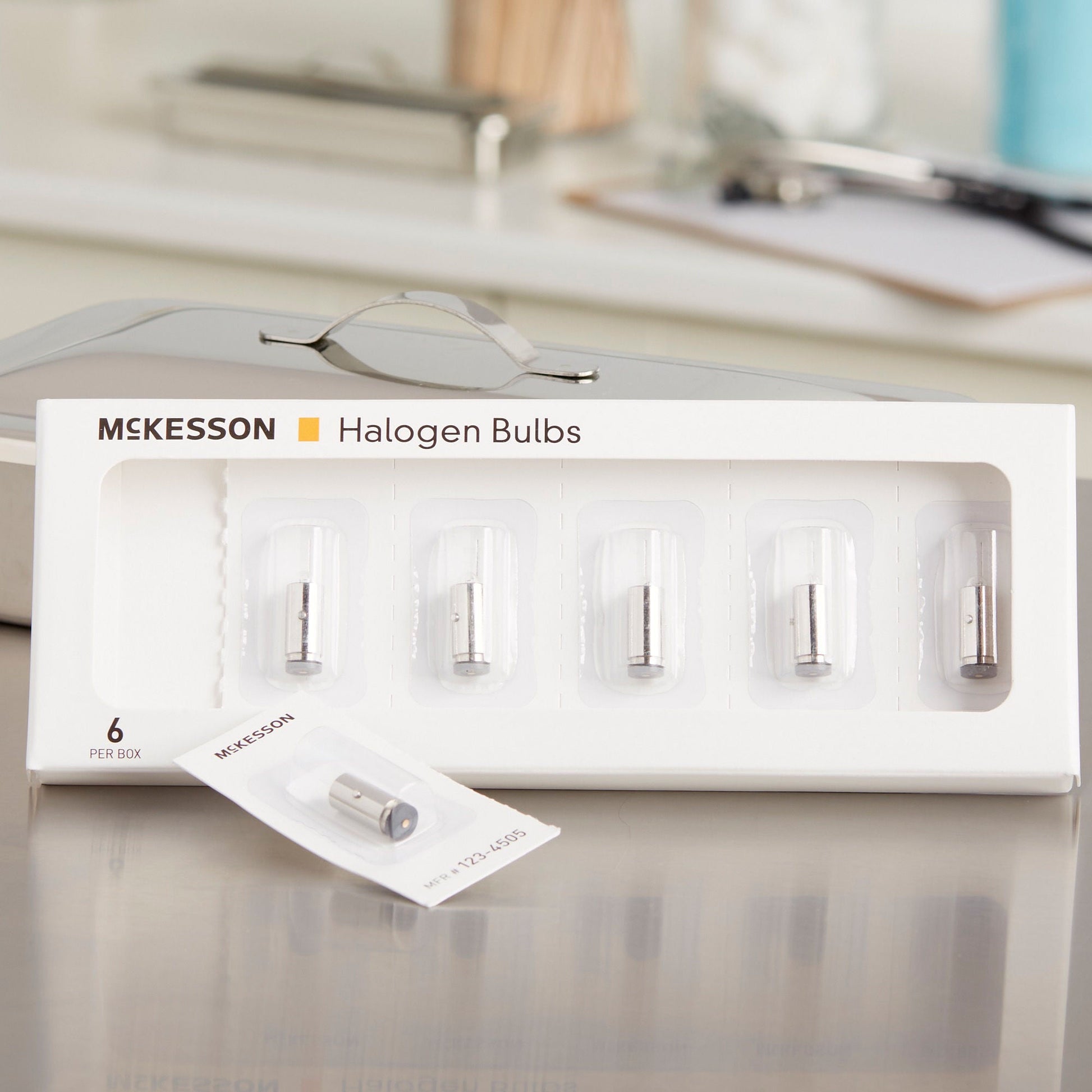 McKesson Halogen Lamp, Replacement Bulb for use with Ophthalmoscope