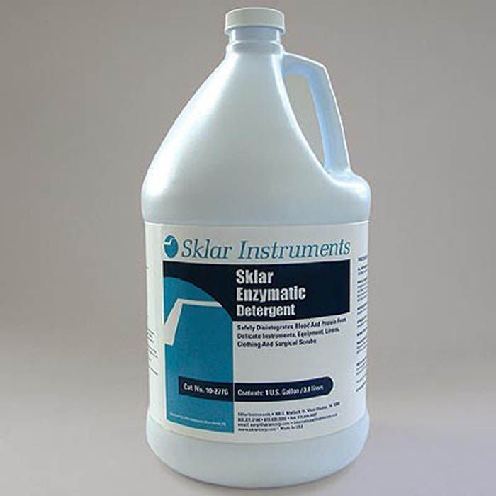 Sklar Enzymatic™ Instrument Detergent Liquid Concentrate 1 gal. Jug Pleasant Scent