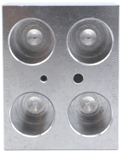 4-Place Heat Block 50ml Aluminum Dry Bath DBP-04PL-5077 