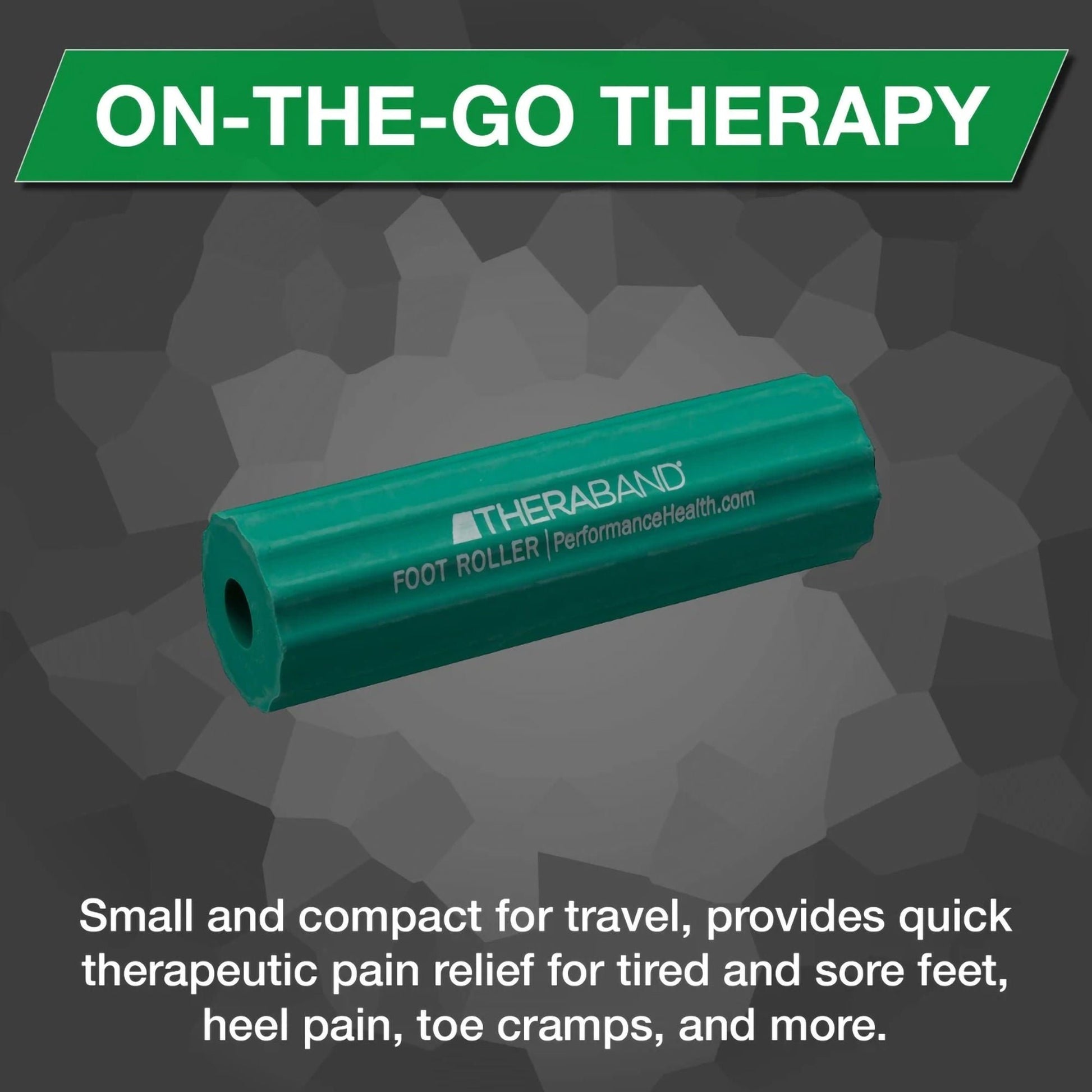 Thera-Band® Foot Massager, Green, 1-1/2 Inch Diameter, 5-Inch-Long