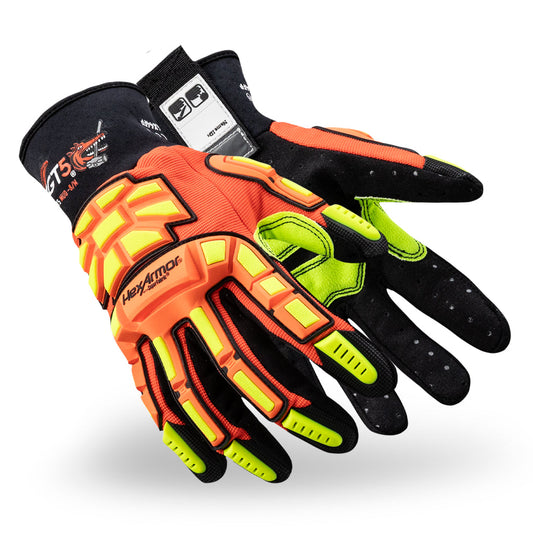 HexArmor 4021X GGT5 Mud Grip Cut-Resistant Gloves | ANSI Cut A8
