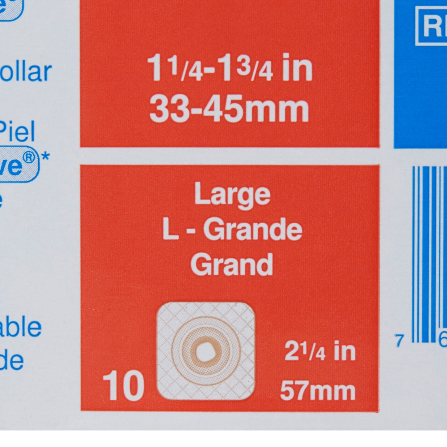 Sur-Fit Natura® Stomahesive® Ostomy Barrier fits Stomas