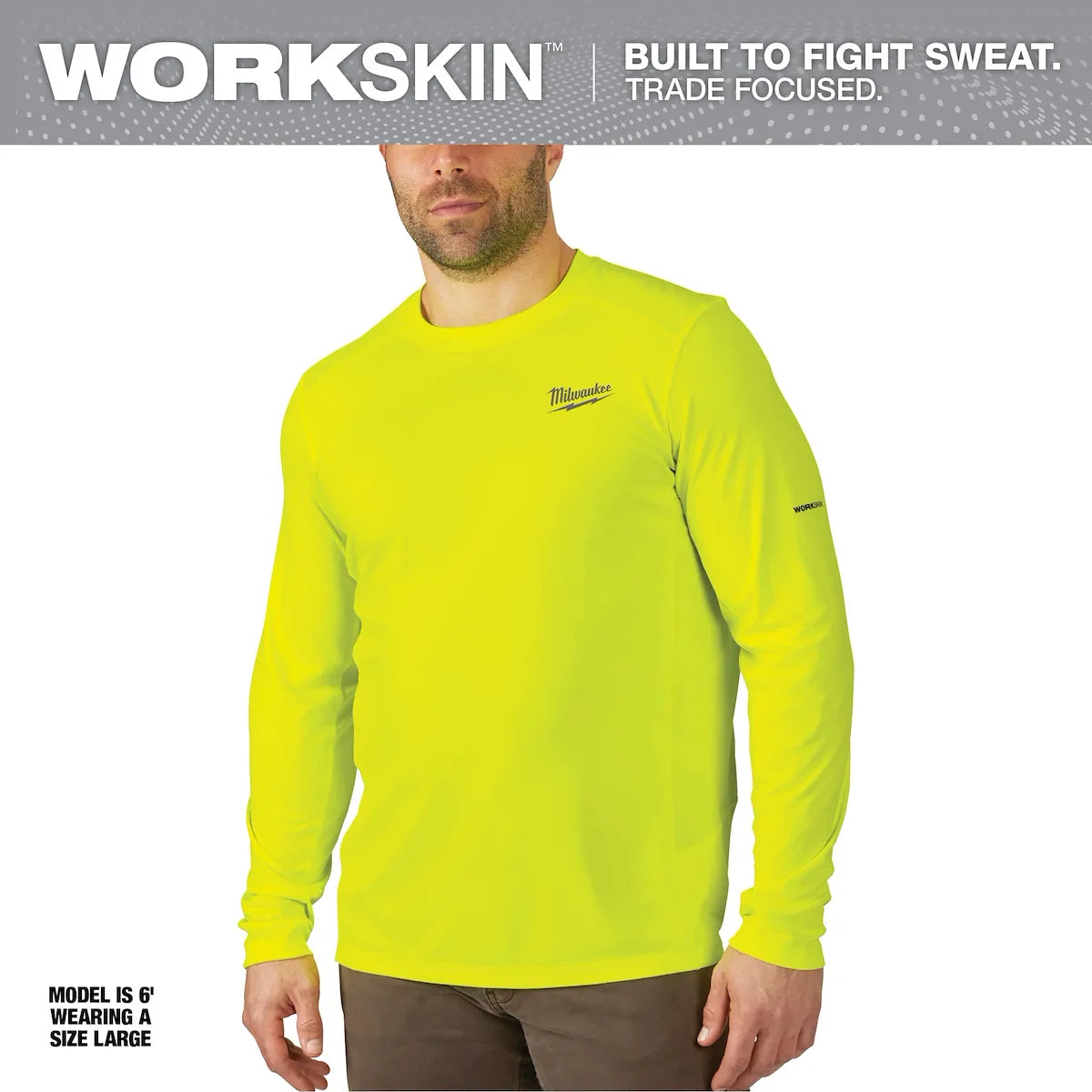 Milwaukee WORKSKIN Lighweight Performance Shirt - Long Sleeve 415HV