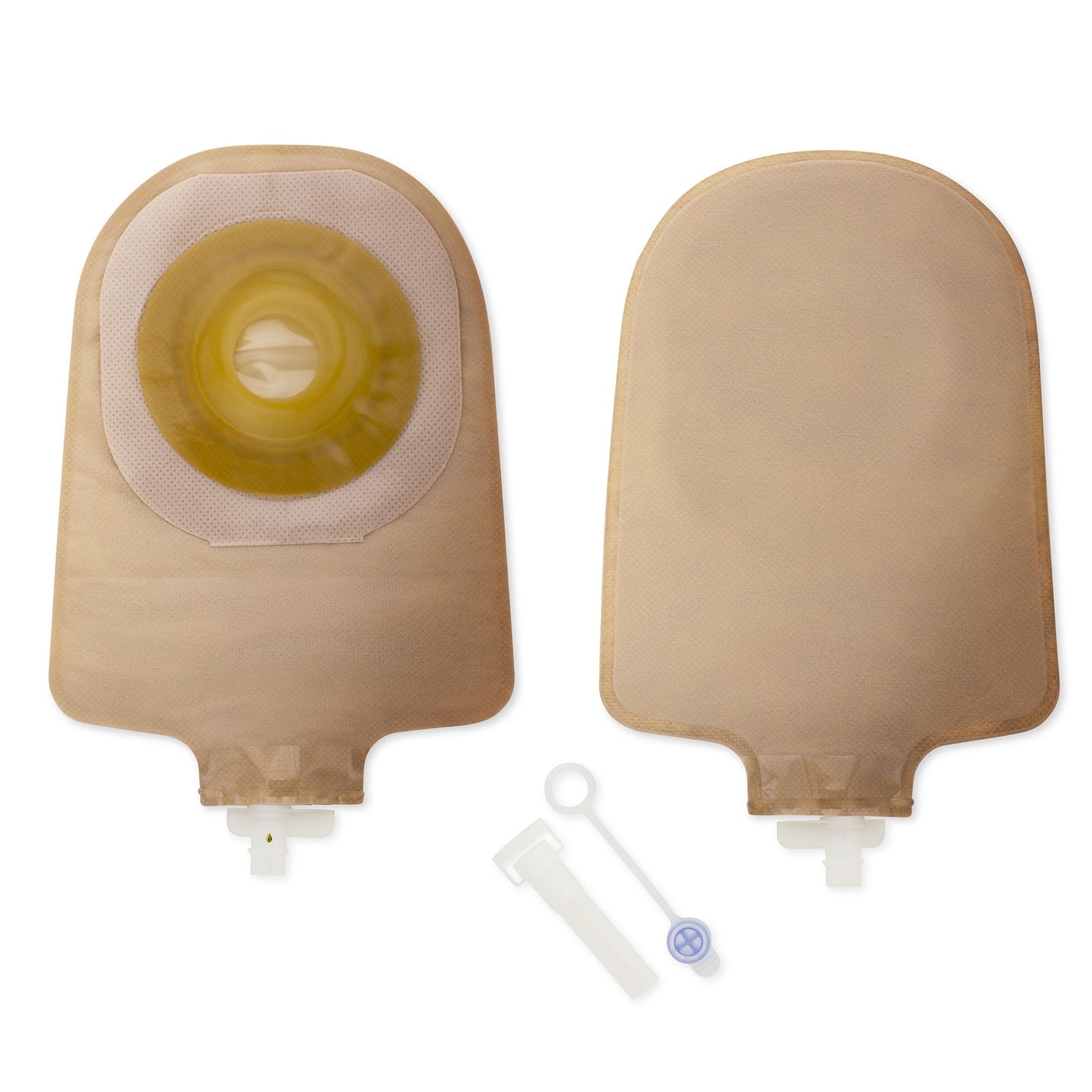 Premier™ 8495 One-Piece Beige Urostomy Pouch, Pre-cut to Fit Stomas