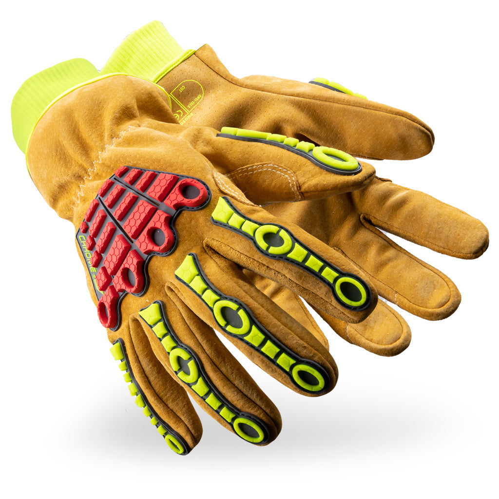 HexArmor Chrome Series 4090IMPW Arctic Thinsulate Leather Work Gloves | ANSI Cut A8