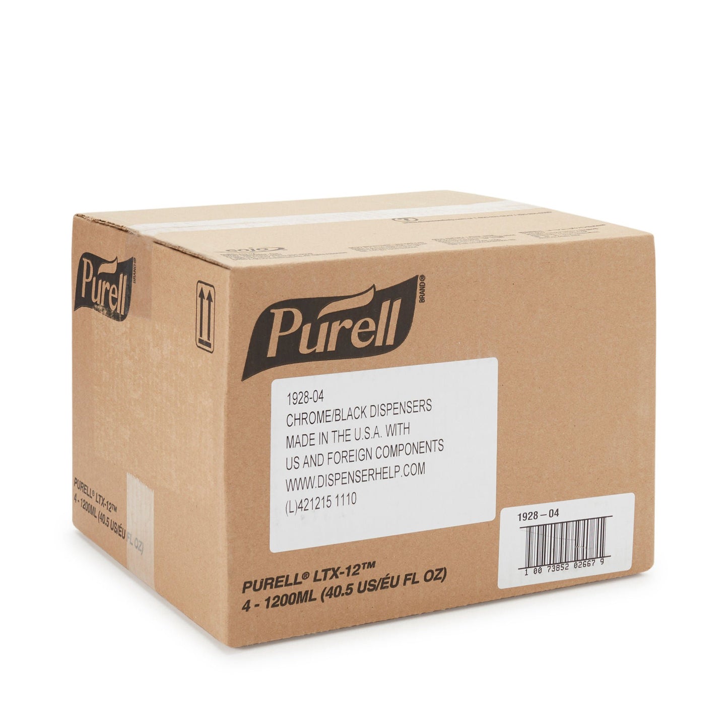 Purell® LTX-12™ Touch Free Dispenser, Chrome