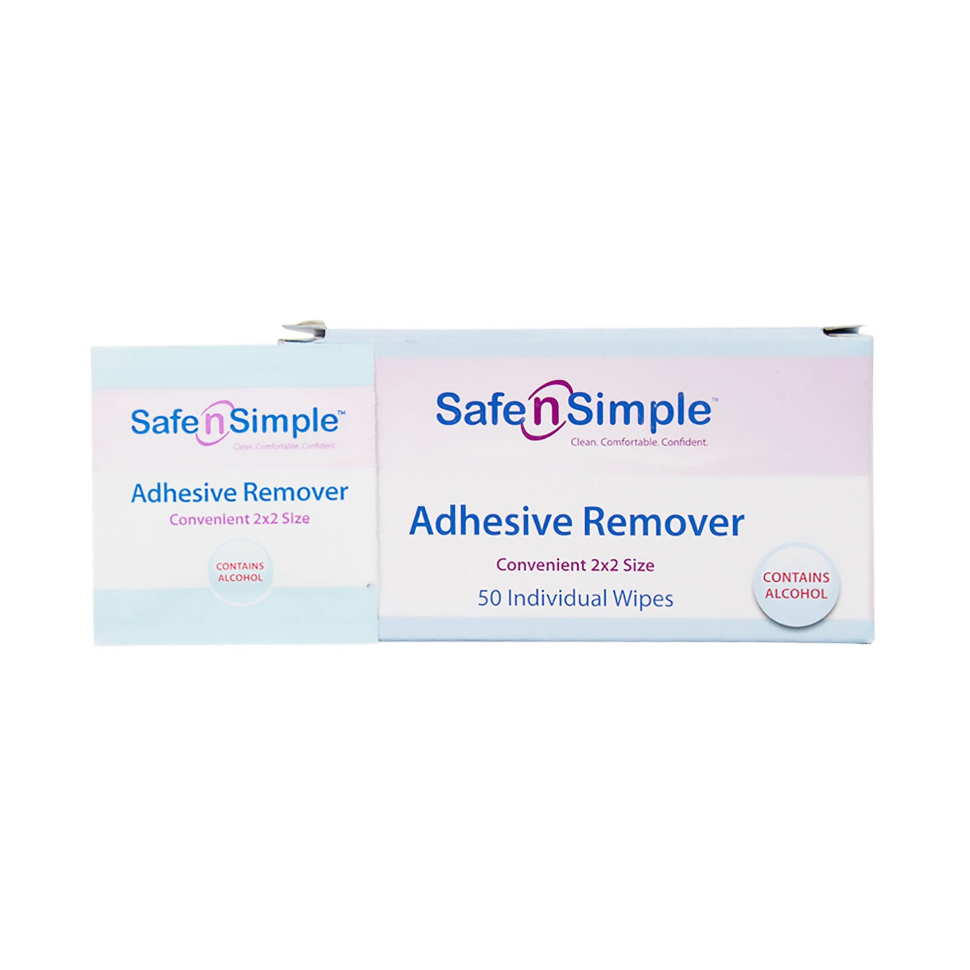 Safe N Simple Adhesive Remover, Wipe