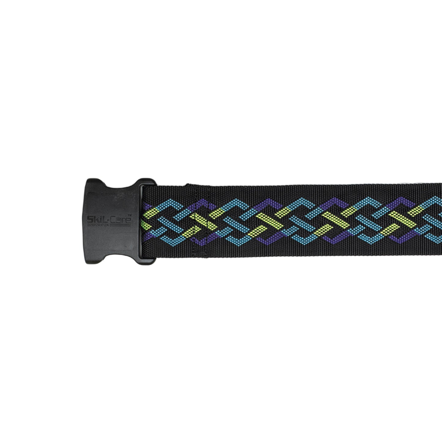 SkiL-Care™ Nylon Gait Belt with Delrin Buckle, Geo-Pattern C