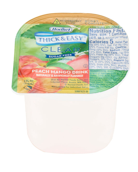 Thick & Easy® Clear Honey Consistency Sugar-Free Peach Mango Thickened Beverage