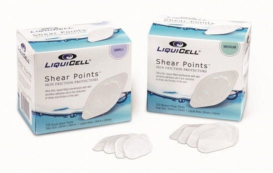 LiquiCellShear Points Blister Bandage Plastic White