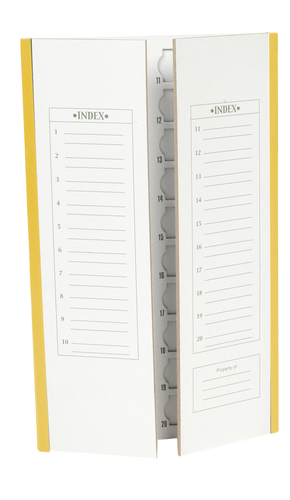 Heathrow Scientific 20-Place Cardboard Slide Tray, Case of 72 — HS9914, 120197