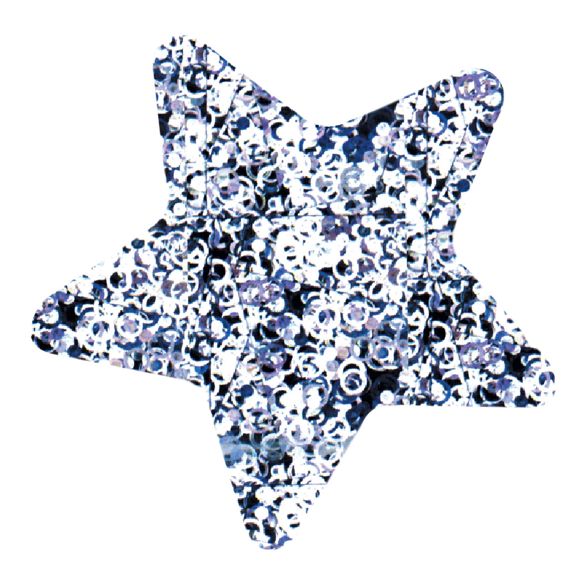 Glitter™ Stat Strip® Kid Design (Glitter Stars and Stripes) Adhesive Strip