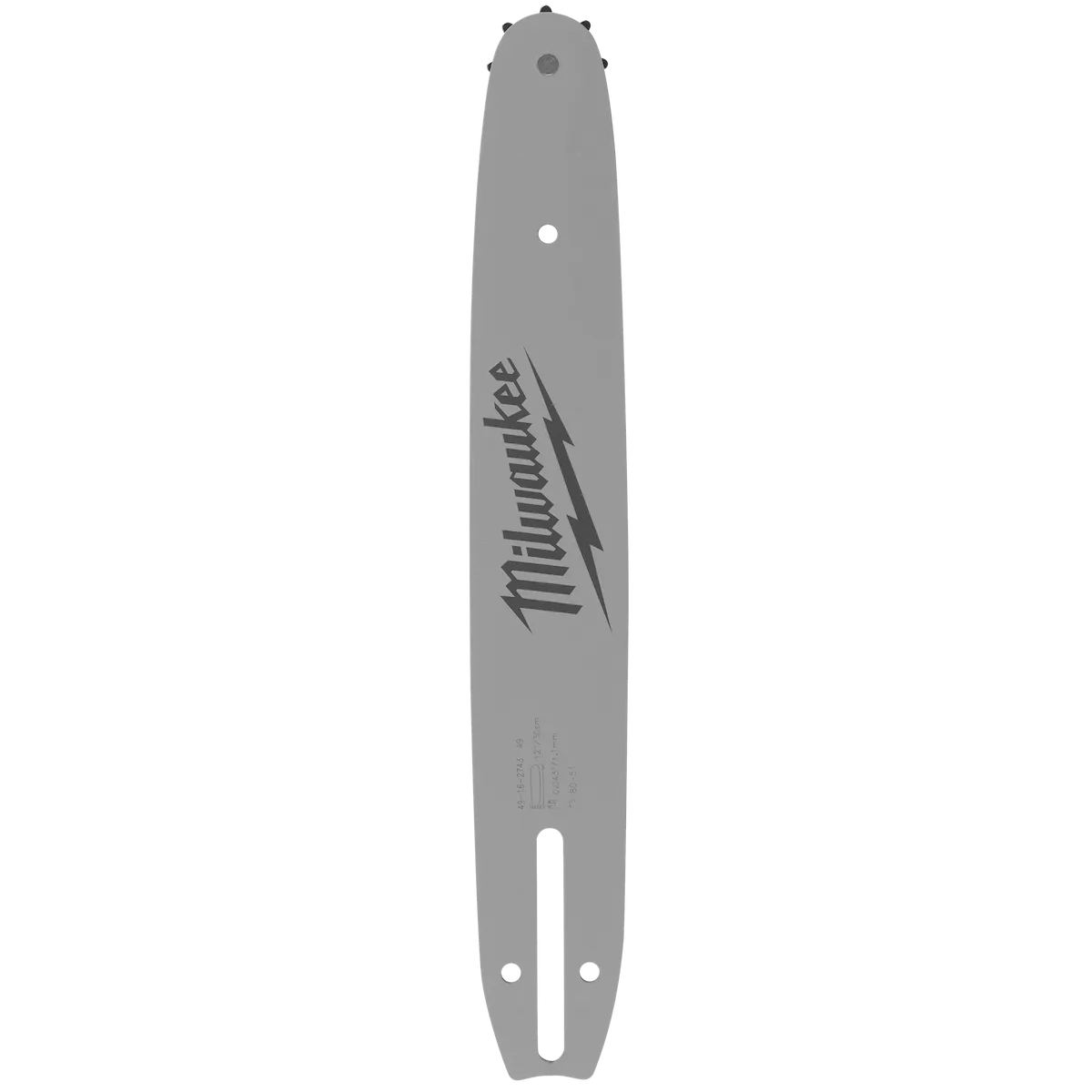 Milwaukee 12" .325" LOW PROFILE Pitch, .043" Gauge Guide Bar 49-16-2743