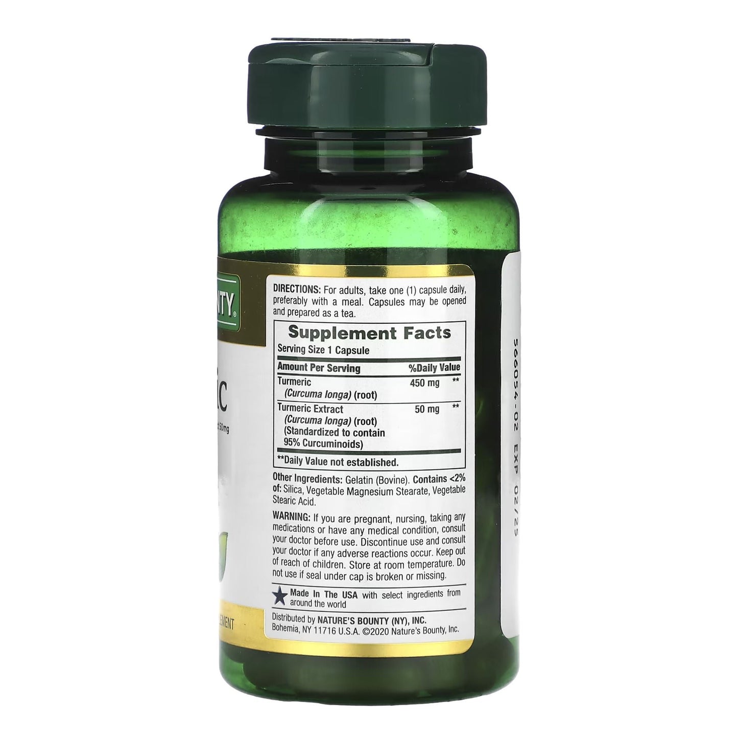 Nature's Bounty® Turmeric 450 mg Capsules